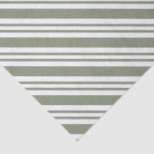 Green Candy Cane Striped Christmas Holiday Party 薄葉紙 (詳細)