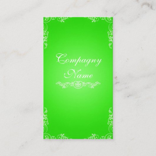 Green card 名刺 (正面)