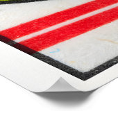 Green Carp Fish - Matchbox Print - Czech Wall Art ポスター (角)