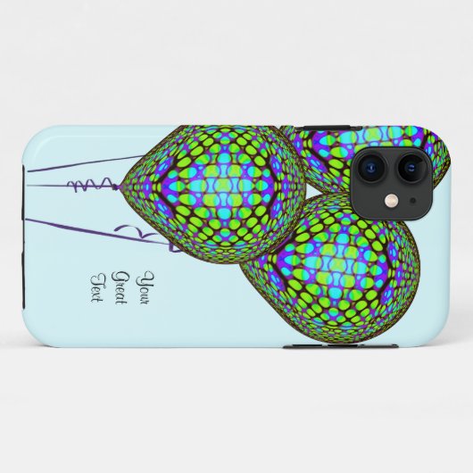 Green Case-Mate iPhoneケース (裏面(横))