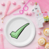 Green Check Mark Tick Symbol ペーパープレート (パーティー)