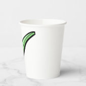 Green Check Mark Tick Symbol 紙コップ (左)