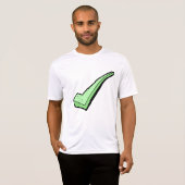 Green Check Mark Tick Symbol Tシャツ (正面フル)