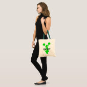 Green Cheerleader Tote Bag トートバッグ (正面(モデル))