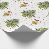 Green Christmas Elf gift wrap by Tonkinson ラッピングペーパー (角)