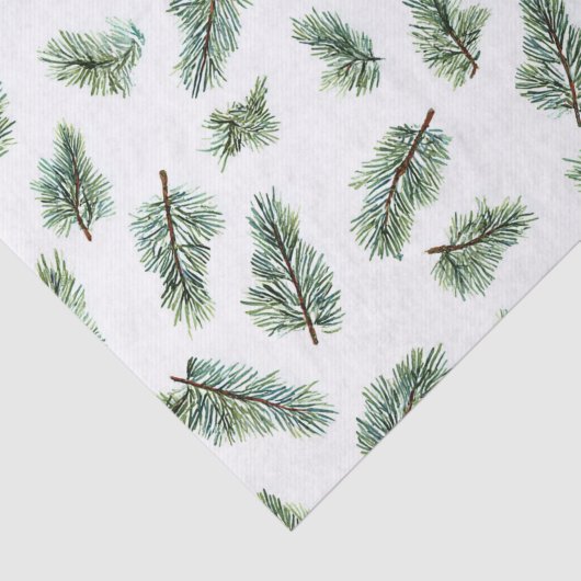 Green Christmas Pine Tree  薄葉紙 (詳細)