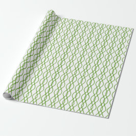 Green Christmas Wrapping Paper ラッピングペーパー