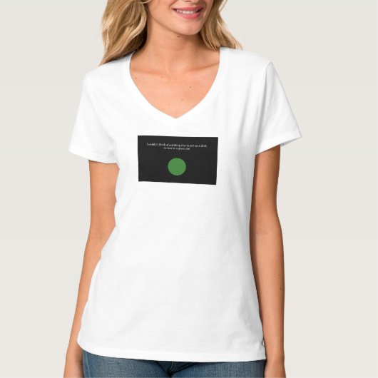 Green Circle Tシャツ (正面)