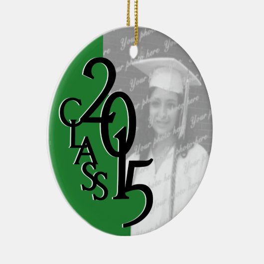 Green Class 2015卒業写真 セラミックオーナメント (右)