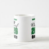 Green Class of 2026 Graduation Keepsake コーヒーマグカップ (中央)