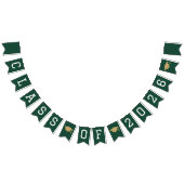 Green Class Of 2026 Graduation Party バンティングフラッグ (全)