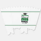 Green Class of 2026 Graduation Party Popcorn フェイバーボックス (見開き)