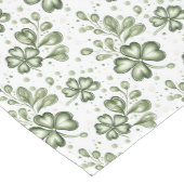  Green Clover Pattern  ミディアムテーブルランナー (コーナー)