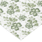  Green Clover Pattern Tablecloth テーブルクロス (アングル)
