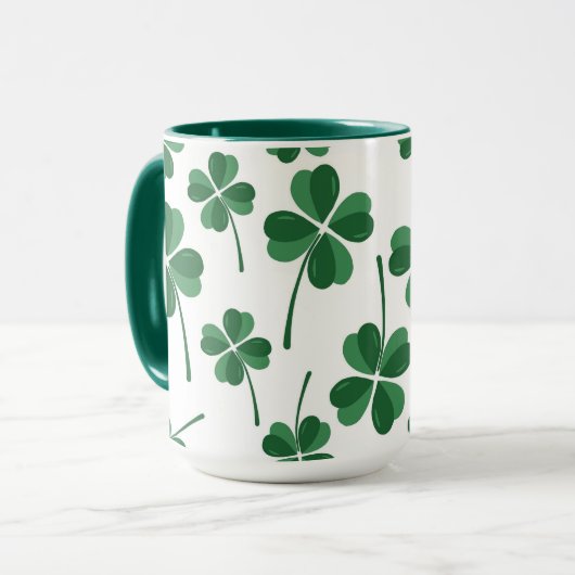 green clovers lucky マグカップ (正面左)
