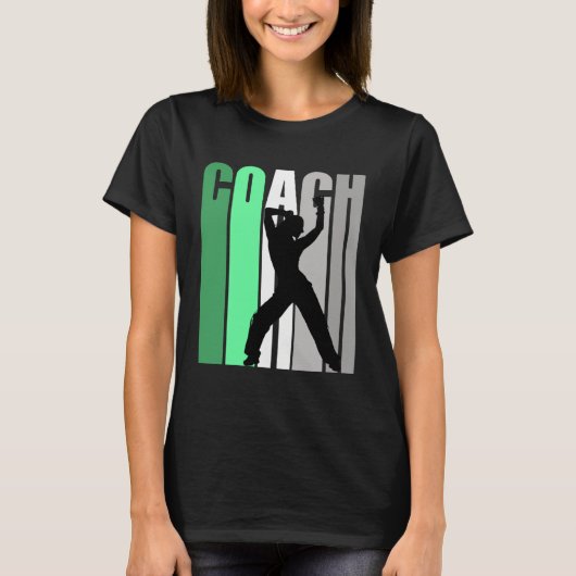 Green Coach Of Dance Instructor Dance Pretty Teach Tシャツ (正面)