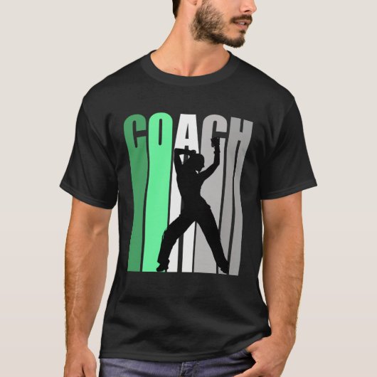 Green Coach Of Dance Instructor Dance Pretty Teach Tシャツ (正面)