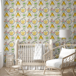Green Comic Monster Kids' Rooms Child Name 壁紙