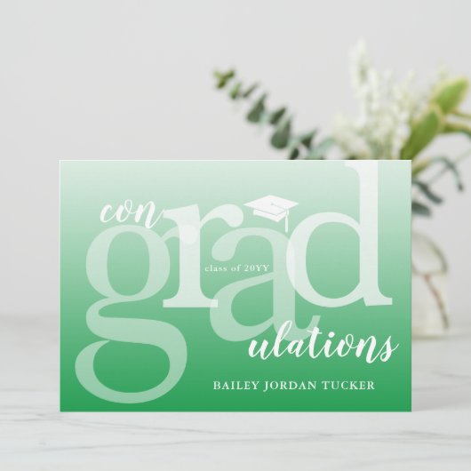 Green ConGRADrations卒業祝い (スタンド正面)