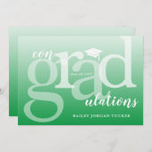 Green ConGRADrations卒業祝い (正面/裏面)