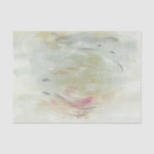 Green Contemporary Abstract Decoupage Tissue Paper 薄葉紙 (正面)