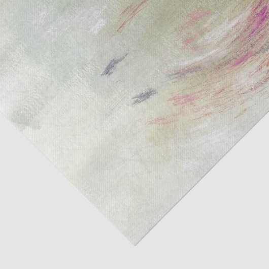 Green Contemporary Abstract Decoupage Tissue Paper 薄葉紙 (詳細)