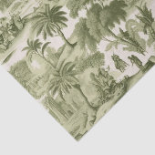 Green Countryside Hot Air Balloon Toile (10) 薄葉紙 (詳細)