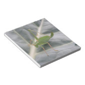 Green Cricketマクロメモ帳 ノートパッド (アングル)