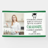 Green Dental School Graduation Party写真 横断幕 (横)
