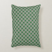 GREEN DESIGN THROW PILLOW アクセントクッション (正面(垂直))