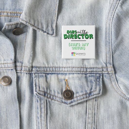 Green Dibs on the Director 缶バッジ (インサイチュ)