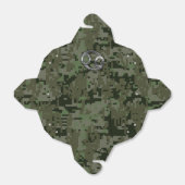 Green Digital Camouflage上のがん〔占星術の〕十二宮図サイン フェイバーボックス (折り畳みなし)
