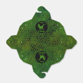 Green Dinosaur Hide Happy Birthday! フェイバーボックス (折り畳みなし)