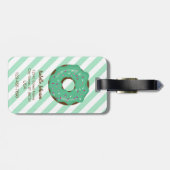 Green Donut Luggage Tag ラゲッジタグ (裏面横)