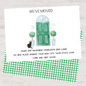 Green Door Cat新しいホーム発表 案内状