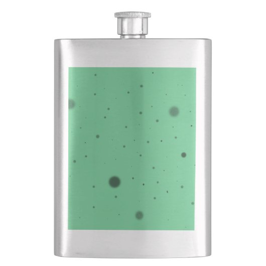 Green Dot Chaos フラスク (正面)