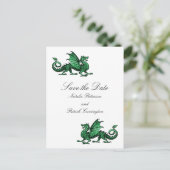 Green Dragon日付はがきを保存 案内ポストカード (スタンド正面)