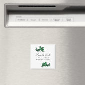 Green Dragon Save the Date Magnet マグネット (インサイチュ (食洗機))