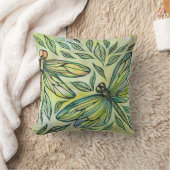 Green Dragonflies Dragonfly Lovers                 クッション (ブランケット)