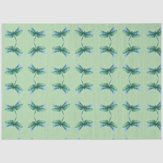 Green Dragonfly 薄葉紙 (正面)