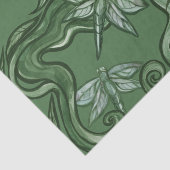 Green Dragonfly Goddess Art Dragonflies            薄葉紙 (詳細)