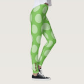 Green Dream Large Polka Dot Leggings レギンス (右)