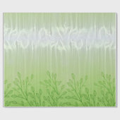 Green dream water gift Wrapping Paper ラッピングペーパー (フラット)
