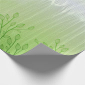 Green dream water gift Wrapping Paper ラッピングペーパー (角)