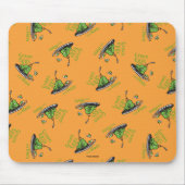 Green Eggs and Ham Pattern マウスパッド (正面)