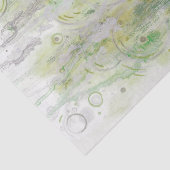 Green Elegant Abstract Decoupage Tissue Paper 薄葉紙 (詳細)