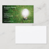 Green Energy Business Cardテンプレート 名刺 (正面/裏面)