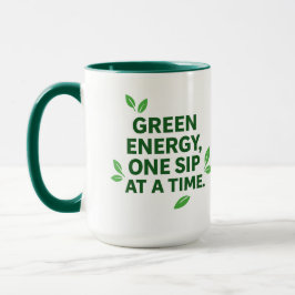 Green Energy Plant Based Mug マグカップ