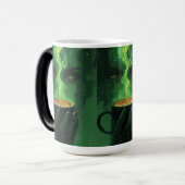 Green Enigma – Soul Within the Steam モーフィングマグカップ (正面左)