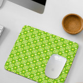 Green Ethnic Pattern Mouse Pad マウスパッド
